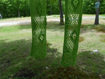 Estonian Spring Lace Scarf