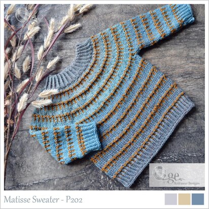 OGE Knitwear Designs P202 Matisse Sweater PDF