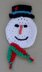 Holiday Snowman Magnet and Coaster