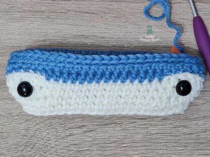 Hank the Hammerhead Shark - UK Terminology - Amigurumi