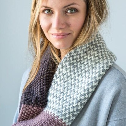 Damiano Cowl in Berroco Noble - 379-6 - Downloadable PDF