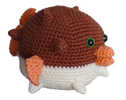 Crochet pattern puffer fish Barbatus