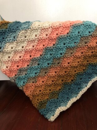 By the Seashore Baby Blanket