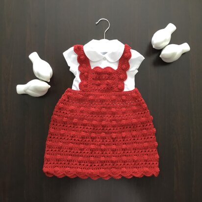 Daphne Pinafore Dress N 489