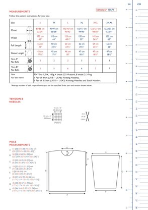 Fan & Feather Stitch Top in Sirdar No.1 - 10671 - Downloadable PDF