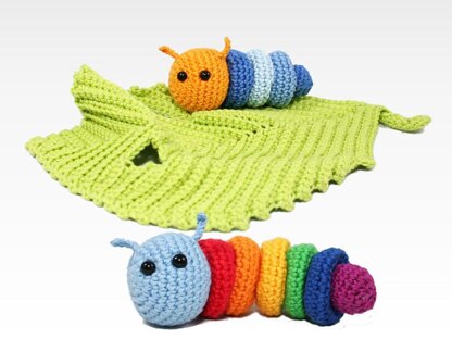 Lovey - Little Caterpillar (+ rattle)