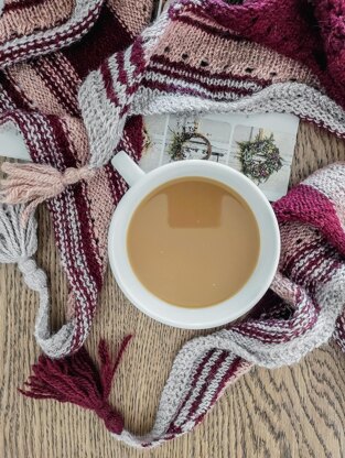 Dried Lavender Shawl