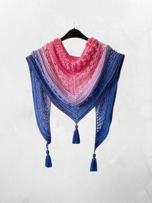 Vela Flower Shawl