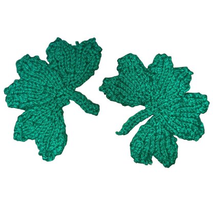 Shamrock and Four leaf clover