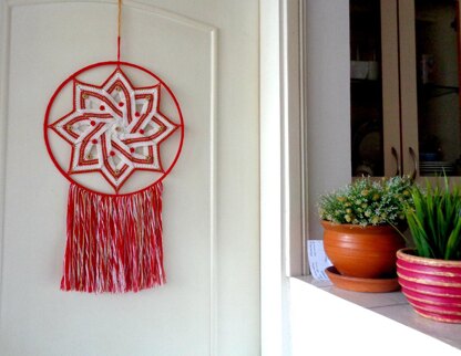 Christmas Star Dream Catcher