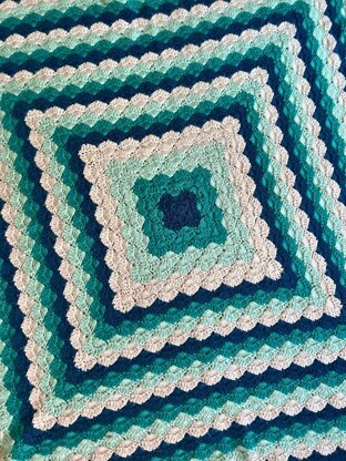 Textured Clam Shells Blanket