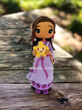 New princess amigurumi doll