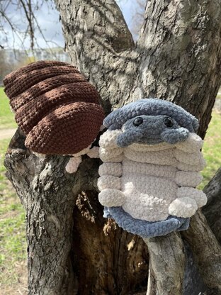 Plush Roly Poly Pill Bug