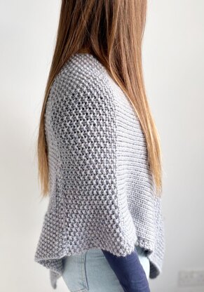 “Rain Shimmer” Poncho.