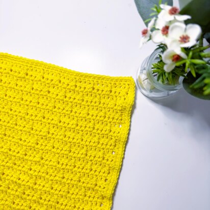 Sunshine and Raindrops Washcloth