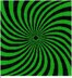 Spiral In Graphghan Pattern