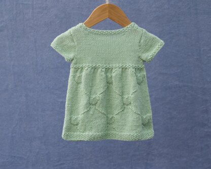 P160 Hearts & Crosses Short Sleeved/Sleeveless Dress