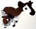 Okapi Amigurumi/Plush Toy