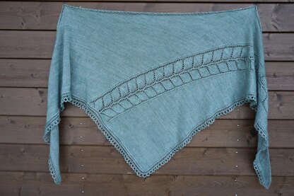 Sage Leaf Shawl