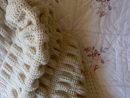 Sheep In The Valley Baby Blanket
