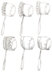 McCall's Infants' Christening Gown Rompers With Snap Crotch In 2 Lengths and Bonnets M6221 - Paper