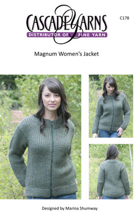 Women's Jacket in Cascade Magnum - C178
