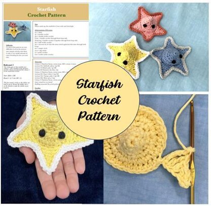 Starfish Crochet Pattern