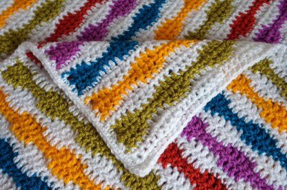 Brody Baby Blanket US Crochet Terms