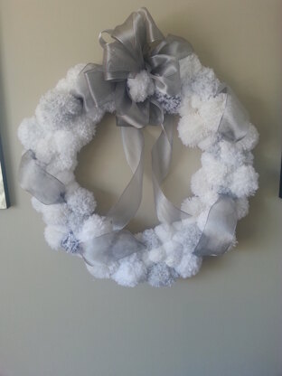 Silver Winter Wreath