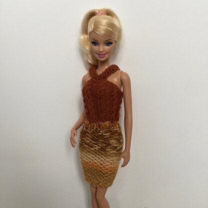 Curvy Barbie Honeycomb EASY Skirt