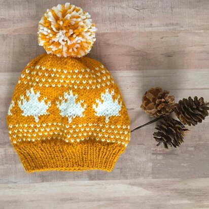 Golden Maple Beanie