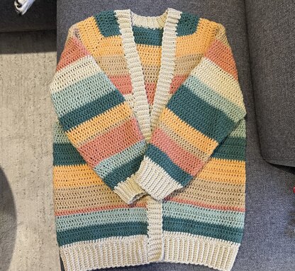 Hello September cardigan