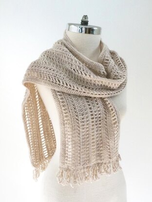 Elegant Textured Scarf Shawl