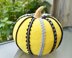 Glam Pumpkins. Crochet Pumpkins. Fall decoration. Autumn ornament. Posh Pumpkins. Halloween decor.