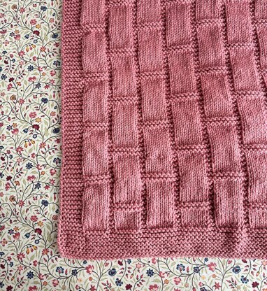 Bricks Baby Blanket