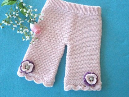 Pattern Baby Jacket Garter Stitch and Baby Pants