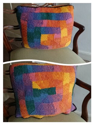 Ten stitch cushion