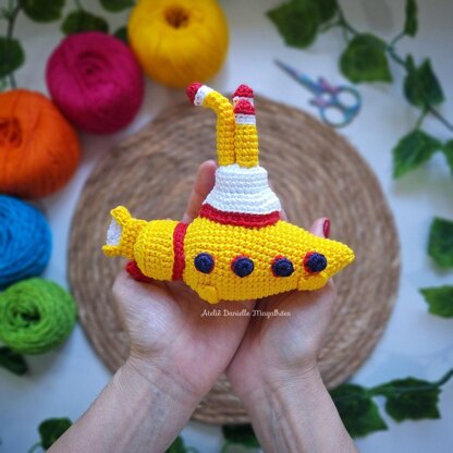 🧶 Liverpool Legends & Yellow Submarine – Crochet Amigurumi Pattern (Digital File)