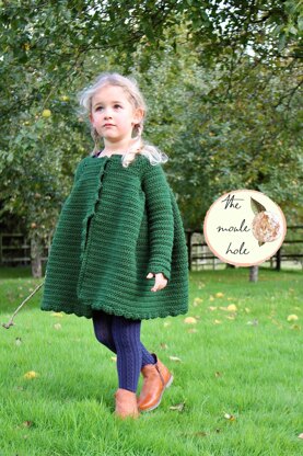 Pretty as a Petal Coat Crochet pattern by The Moule Hole | LoveCrafts