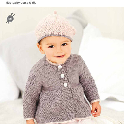 Coats and Berets in Rico Baby Classic DK - 296