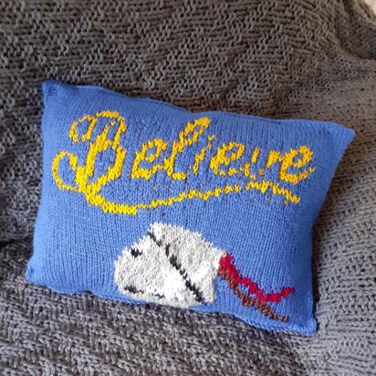 Believe & Bell Cushion