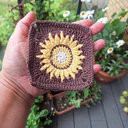 Sun granny square