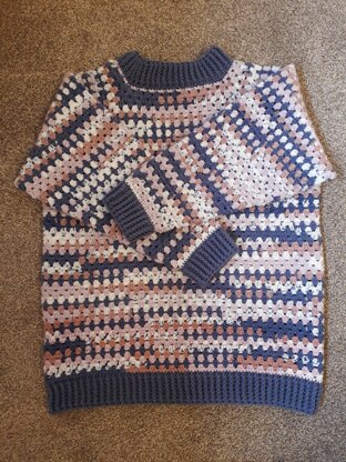 Top down no sew jumper