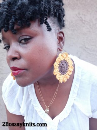 My Only Sunflower Earrings