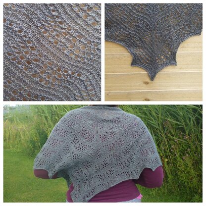 Tidal Beach Shawl