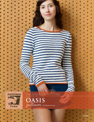 Oasis Pullover in Juniper Moon Farm Neve