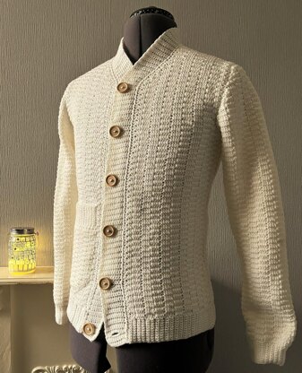 Block Stitch Cardigan