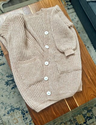 Rose Cloud Cardigan