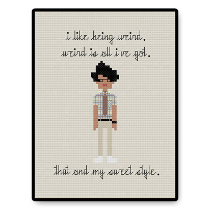 Moss's Sweet Style - PDF Cross Stitch Pattern