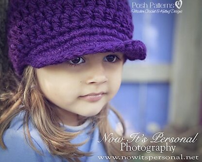 Chunky Newsboy Hat Crochet Pattern 136